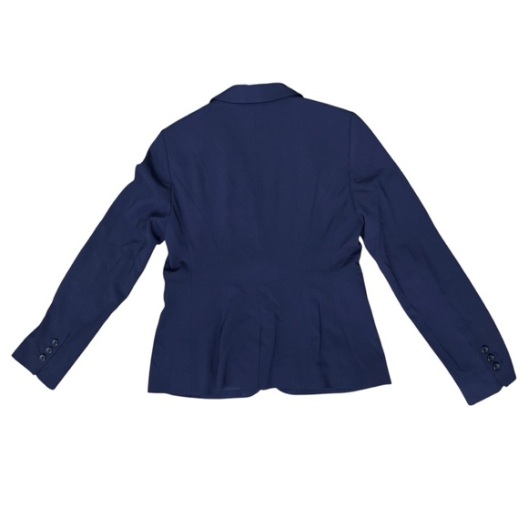 The Limited Women Blue Navy Tailored Fit Blazer with Notched Lapels Size 10 - Picture 11 of 11
